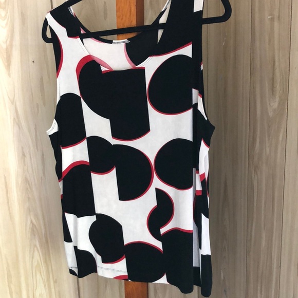 Chico's Tops - Chicos abstract tank top size 14 final price